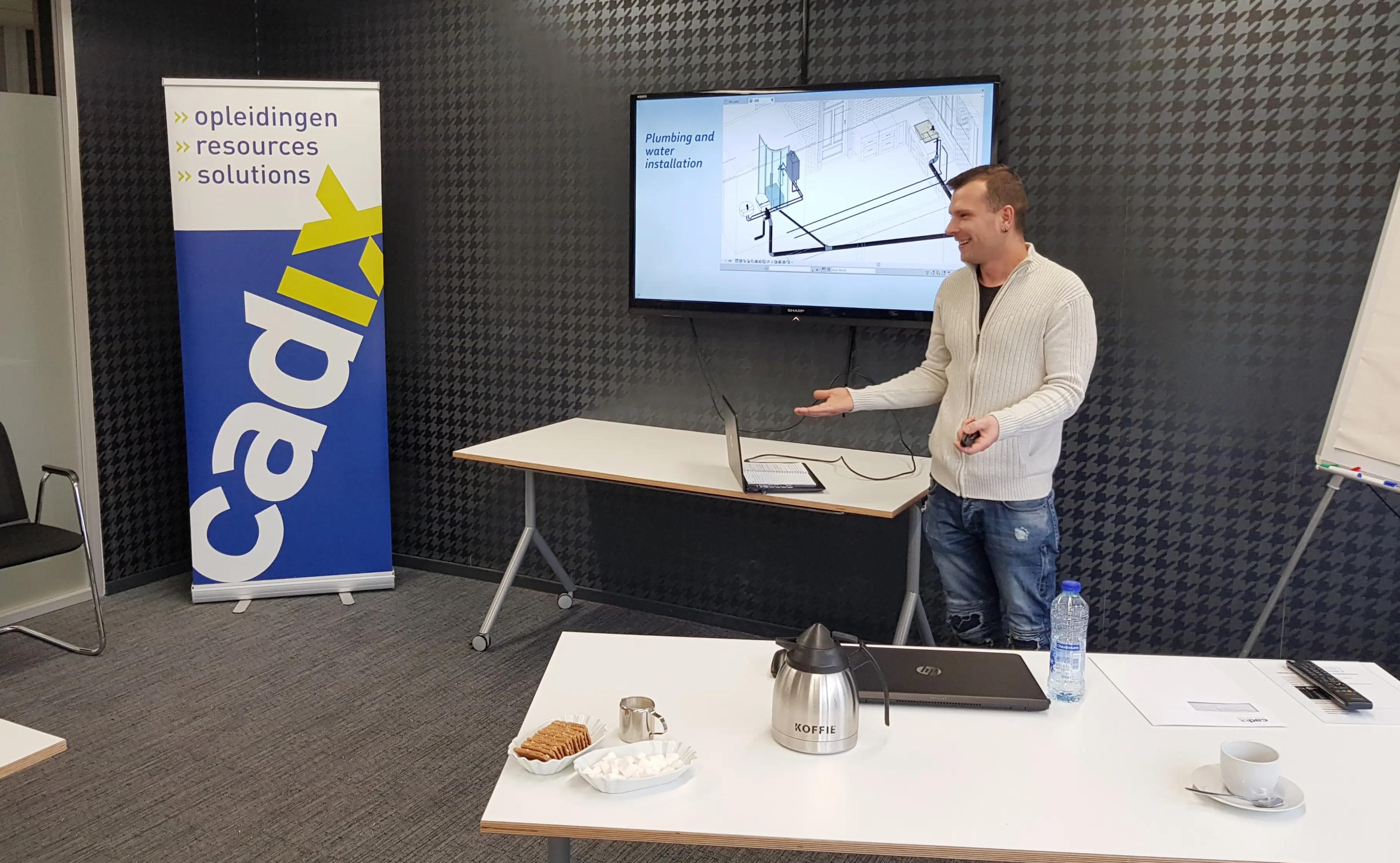 Presentatie van cursist