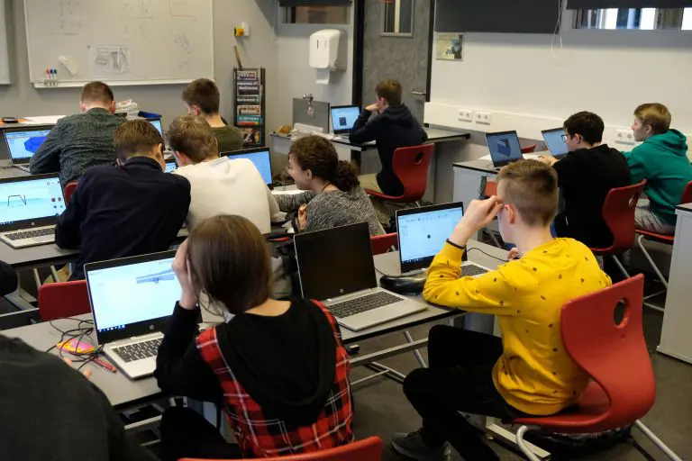Leerlingen van het Wartburg College